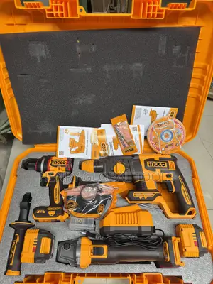 Ingco 3-in-1 Cordless Brushless Power Tool Kit