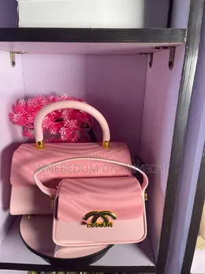 Quality Two in One Bag With Leather and Chain Strap