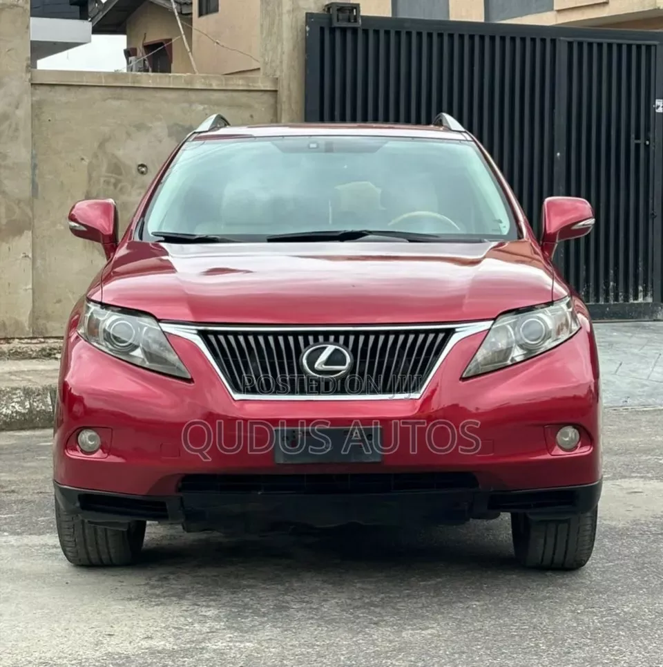 Lexus RX 2011 Red