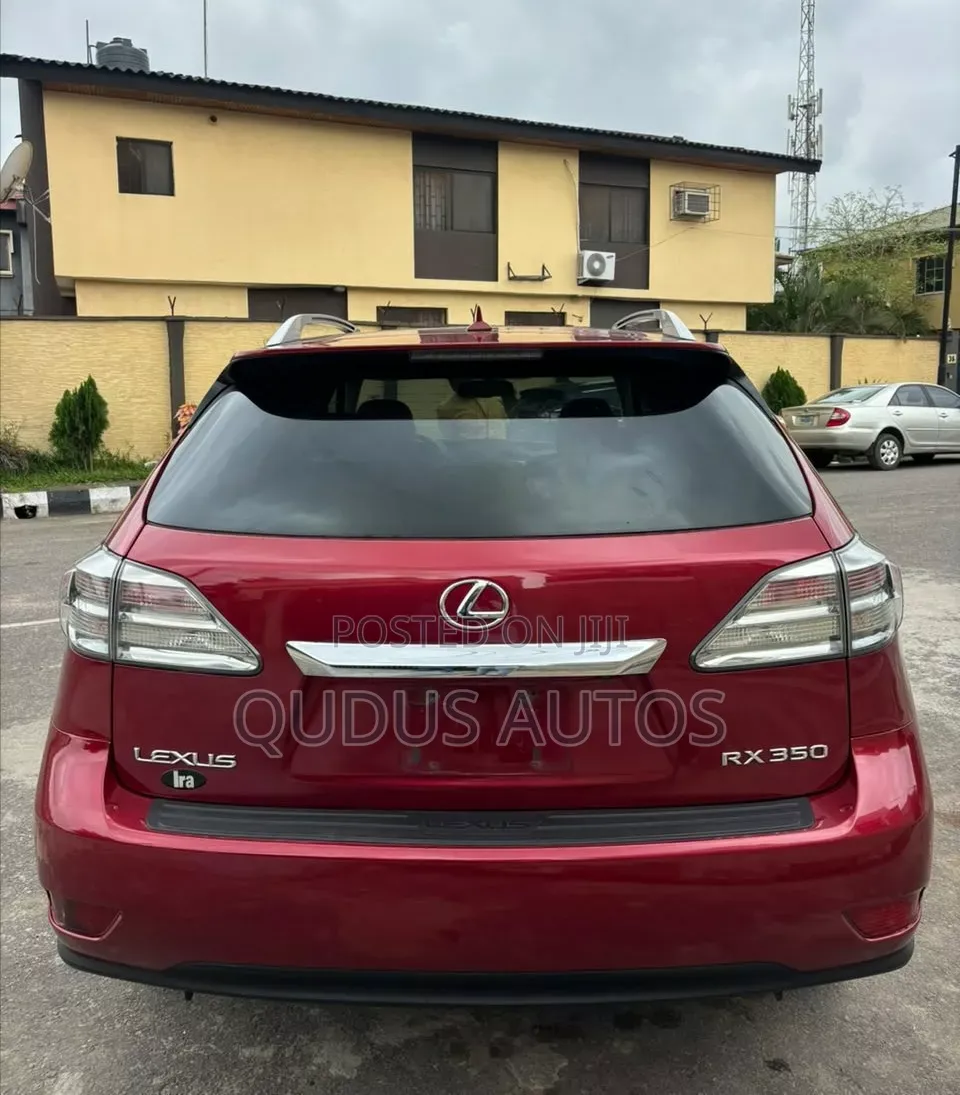 Lexus RX 2011 Red