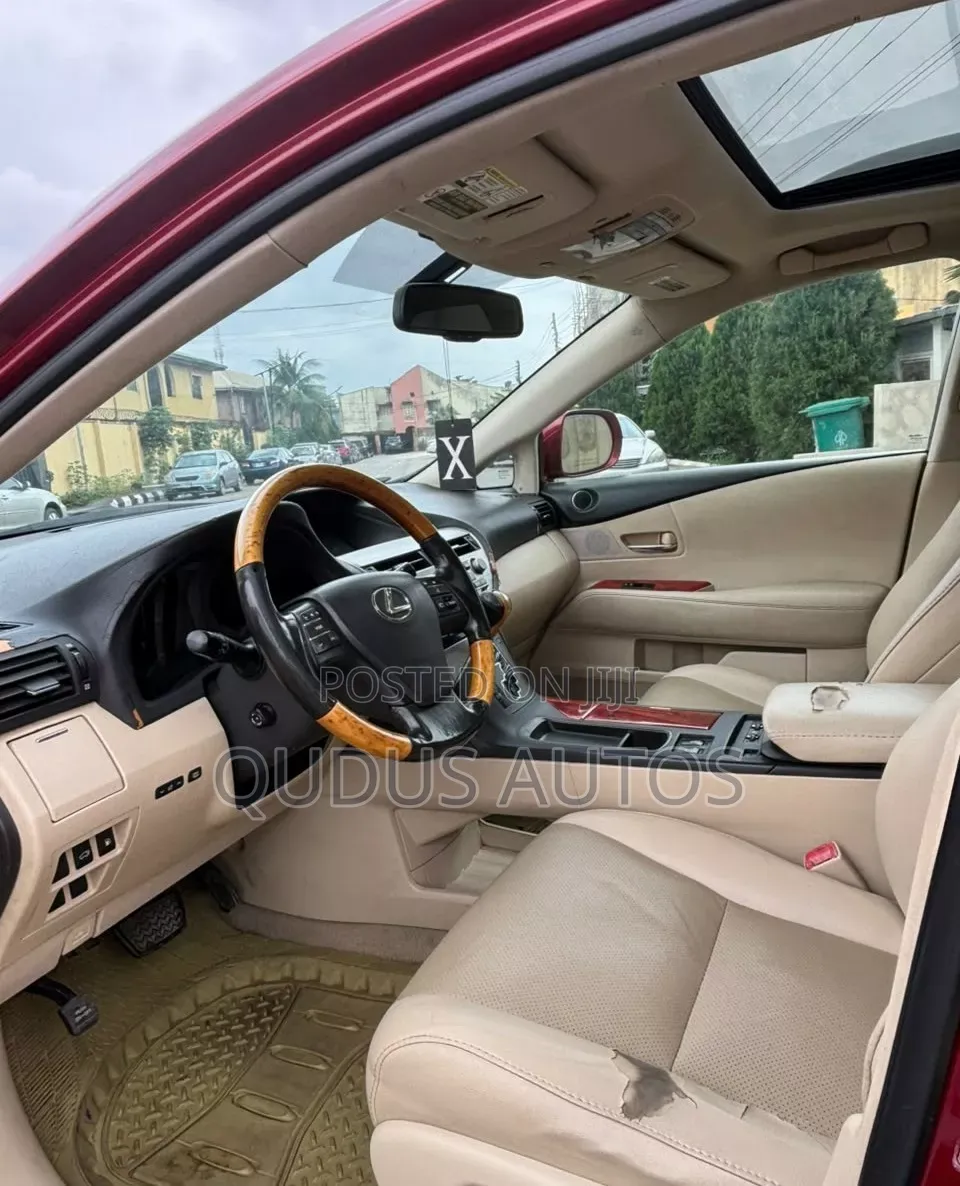 Lexus RX 2011 Red