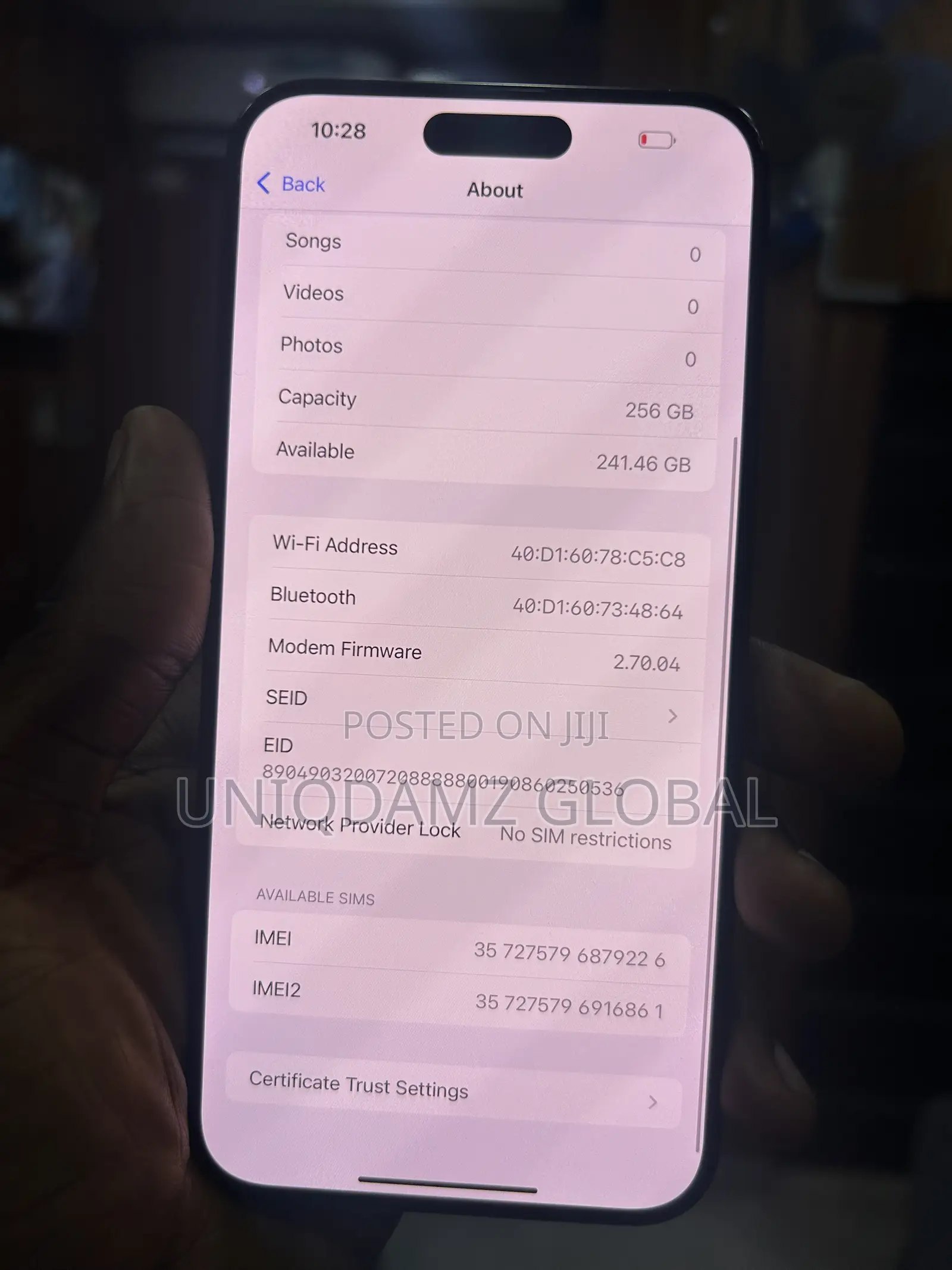 Apple iPhone 15 Pro Max 256 GB Black