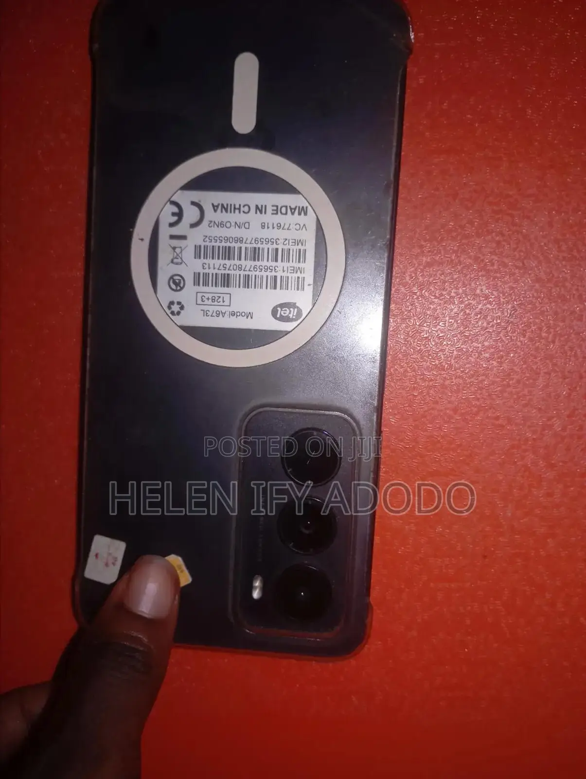 Itel A100 128 GB Black