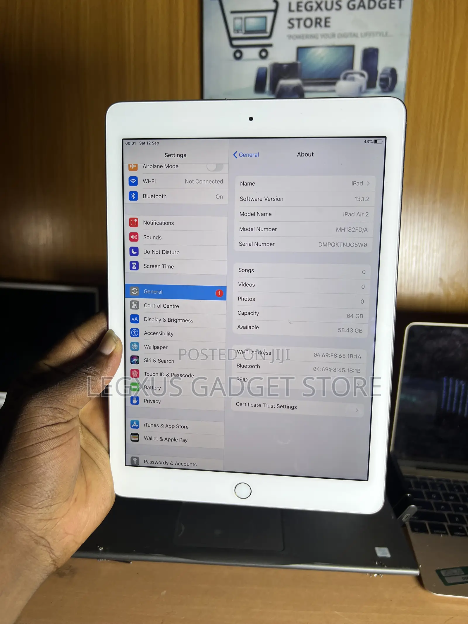 Apple iPad Air 2 64 GB Silver