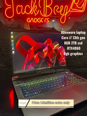 Laptop Alienware 32GB Intel Core i7 SSD 2T