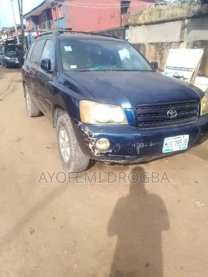 Toyota Highlander 2004 Blue