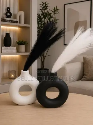 Donut Shaped Deco Vase