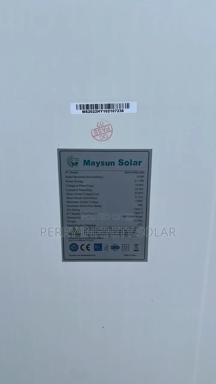 Maysun Solar 400w