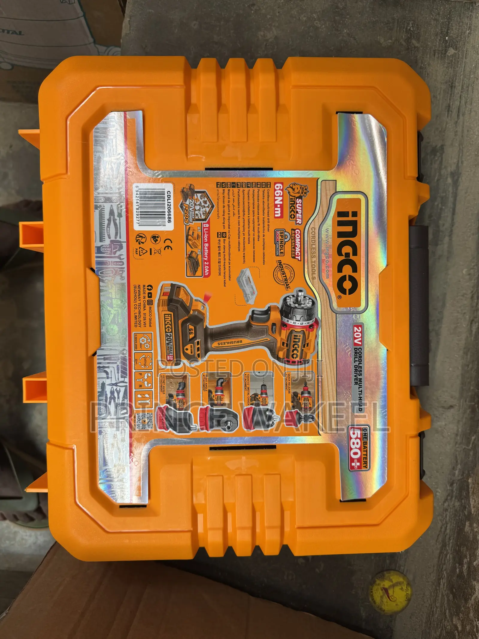 20V Multi Head Driver Drill