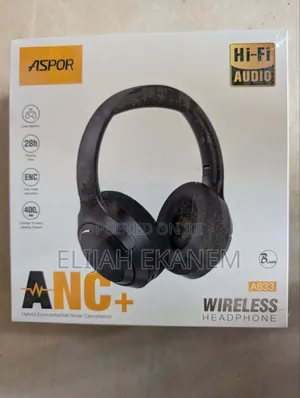Hybrid ANC+ Wireless Headphones