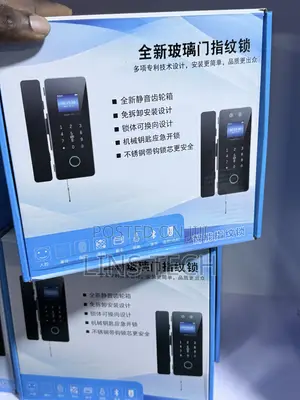 Smart-Lock for Frameless Glassdoors