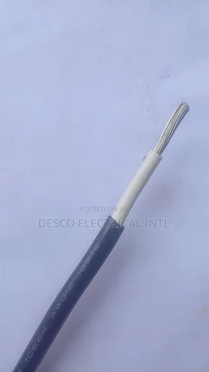 16mm Single Flex Dc Cable White Copper Full Gauge Wire