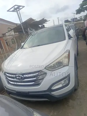 Hyundai Santa Fe 2013 White