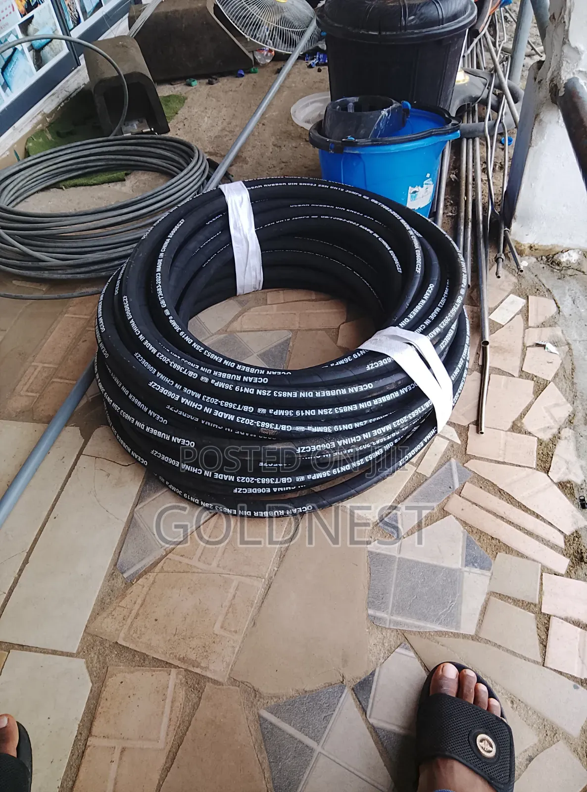 3/4" Hydraulic Rubber Hose