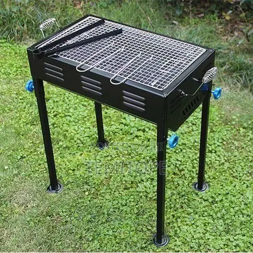 CAMP,EVENT Charcoal BARBECUE Grill With Long Stand