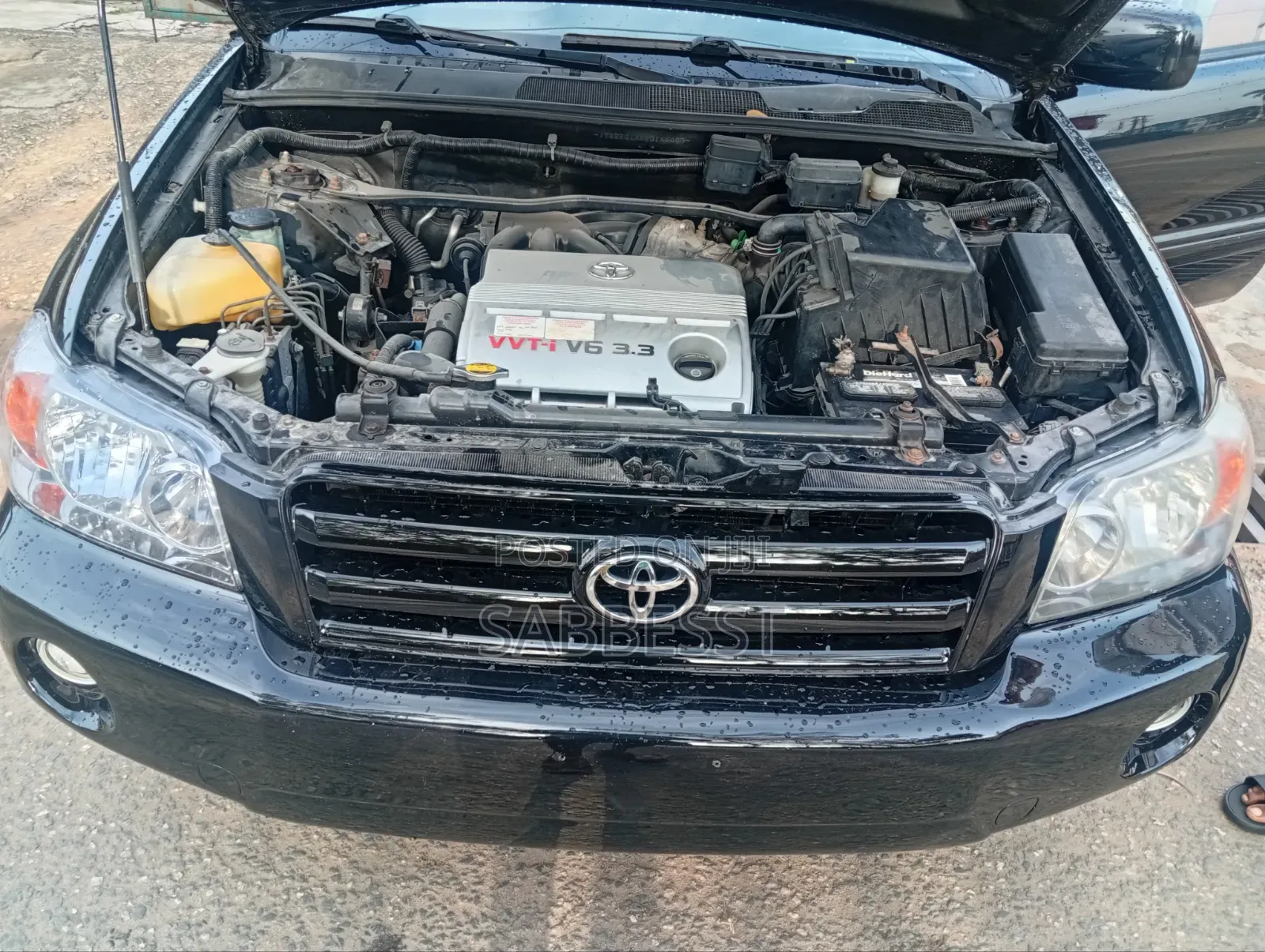 Toyota Highlander 2006 Black