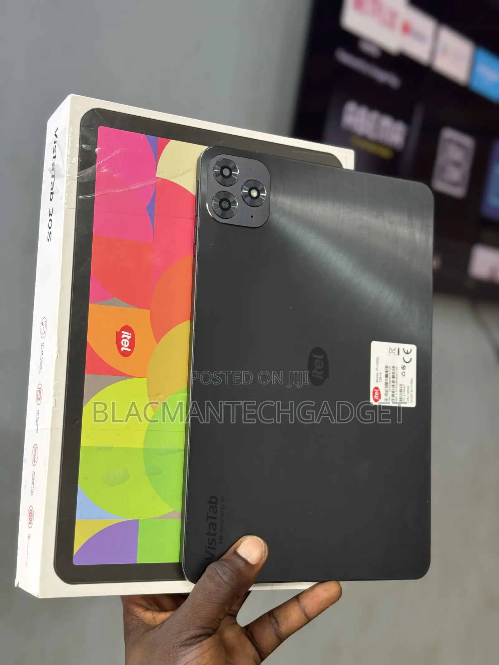 Itel VistaTab 30S 4 GB Black