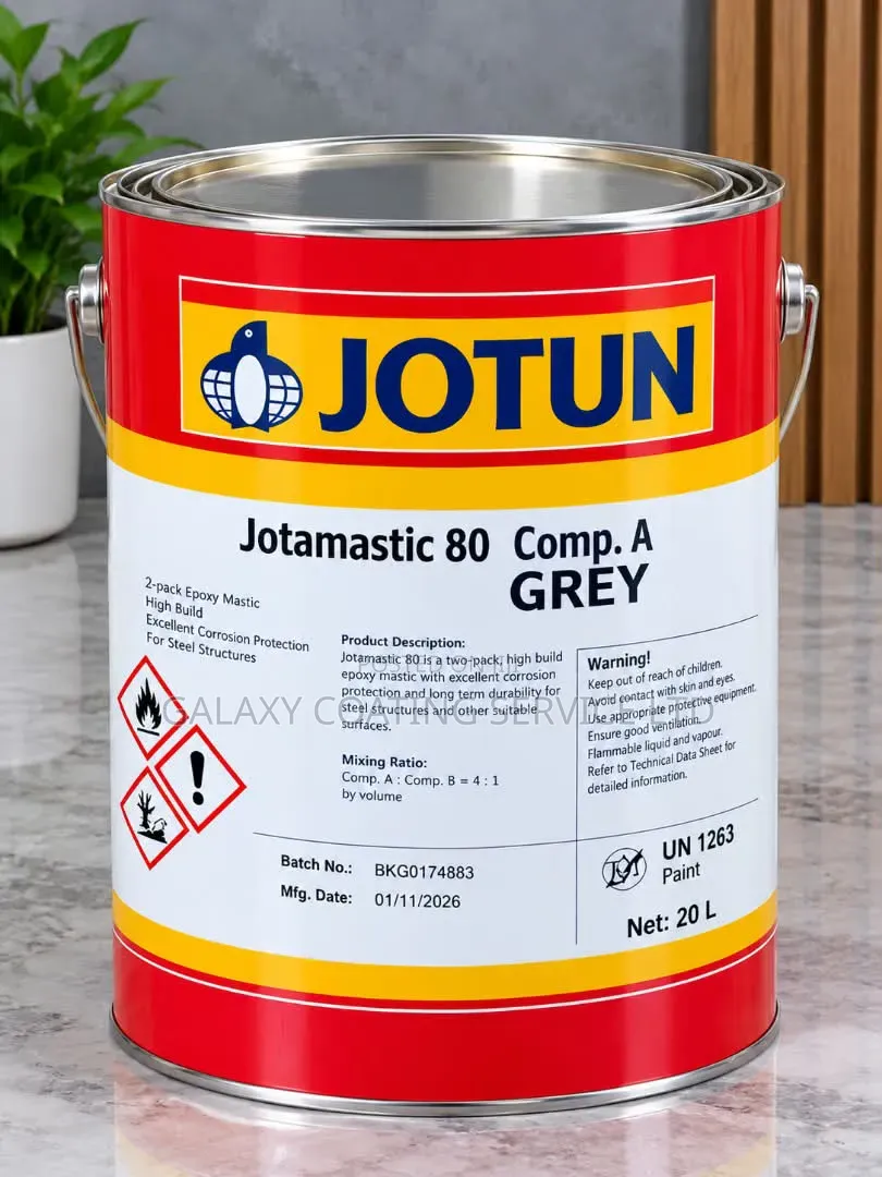 Jotamastic 80 -Epoxy Grey a and B Comp.