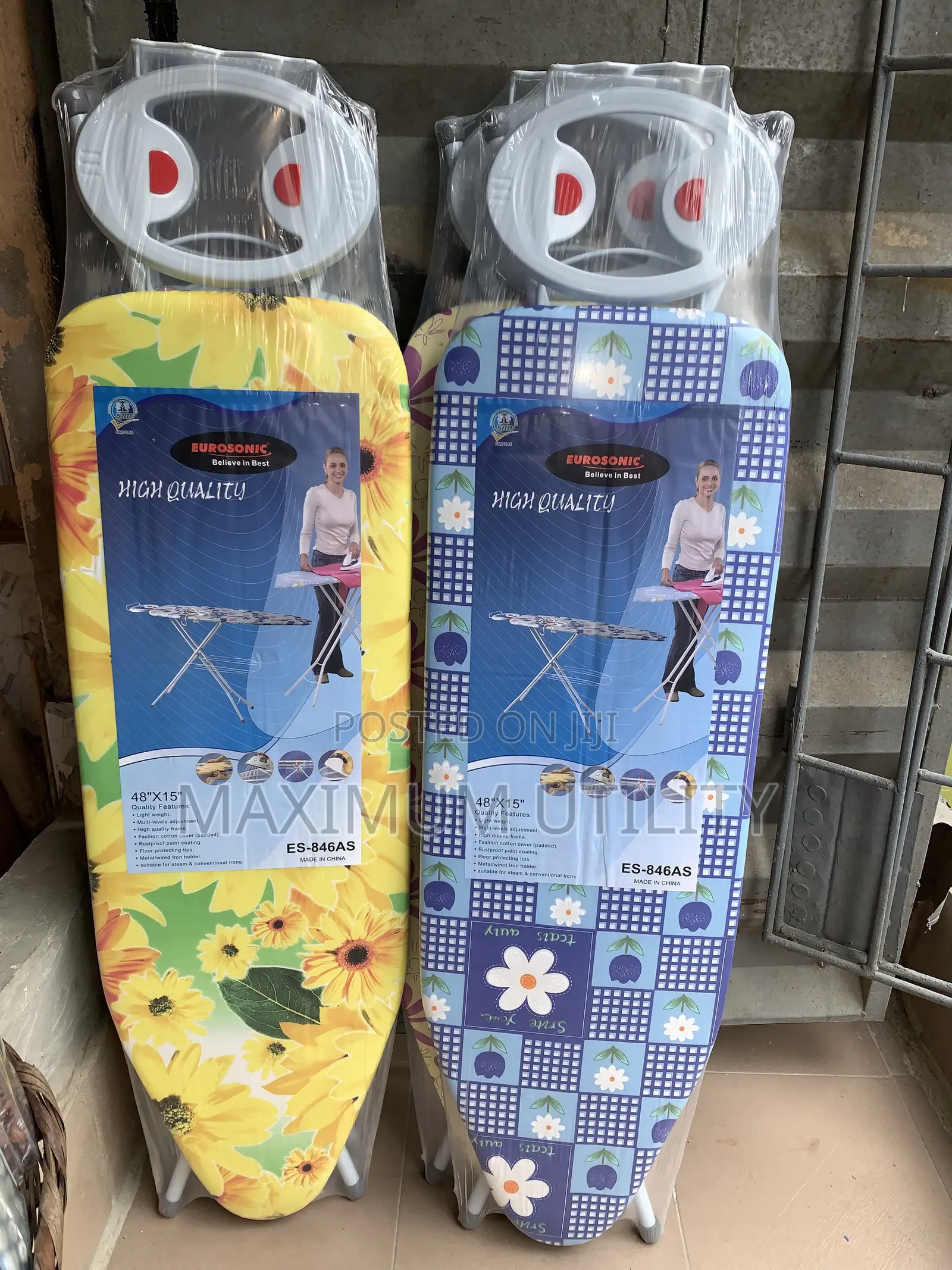 48x15 Cm Eurosonic High Quality Ironing Board