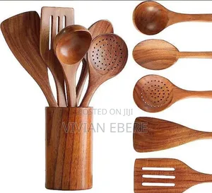 Wooden Cooking Spoon Set