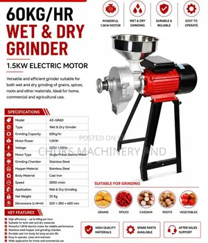 Electric Wet/Dry Grinding Machine