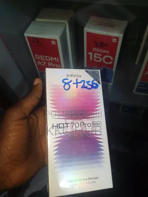 New Infinix Hot 70 Pro 5G+ 256 GB Black