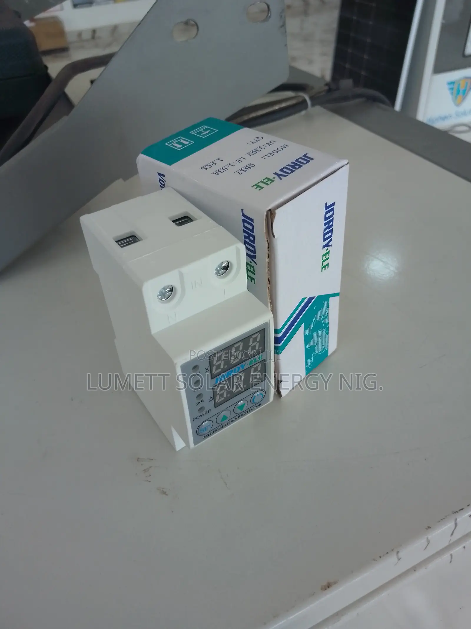Jordy-Ele 63A Adjustable Voltage Protection Device