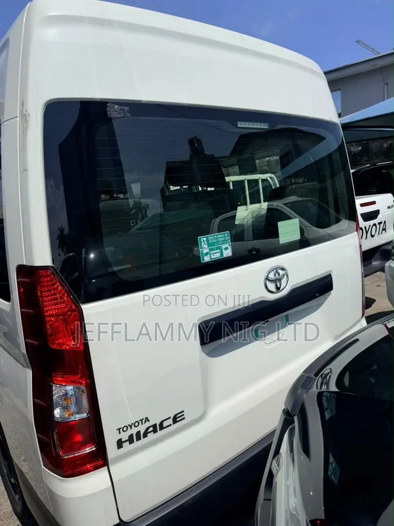 New Toyota HiAce 2025 White