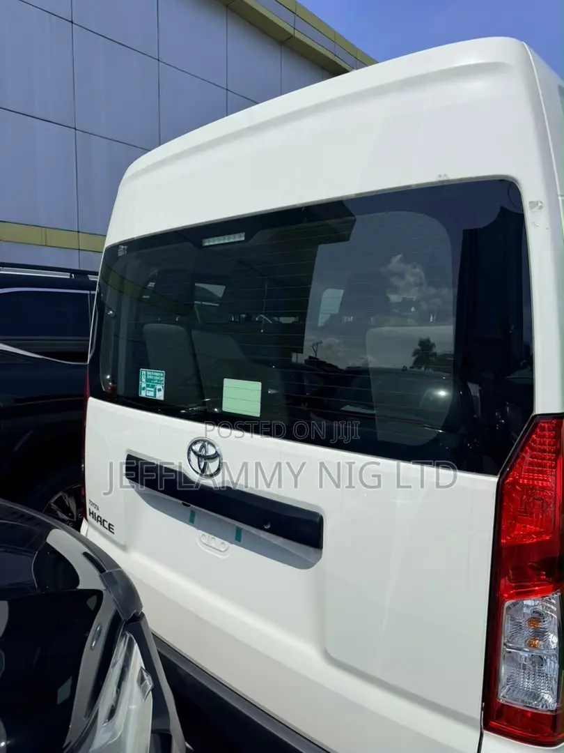 New Toyota HiAce 2025 White