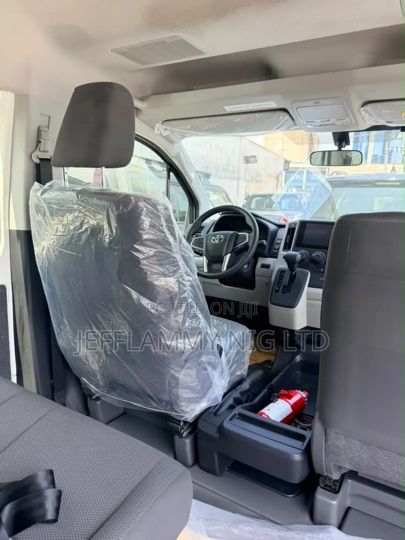 New Toyota HiAce 2025 White