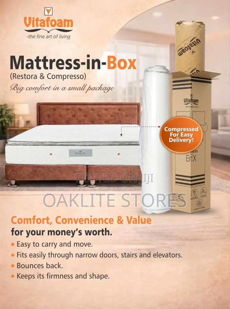 Vitafoam Mattress Compresso and Restora
