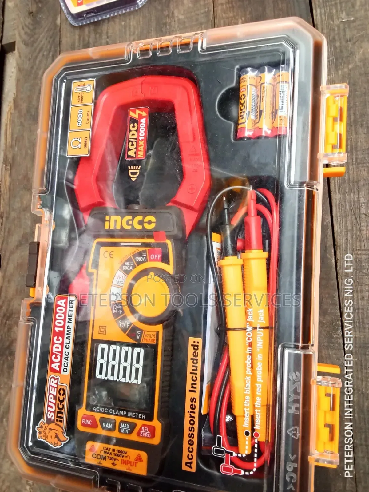 AC/Dc Clamp Meter