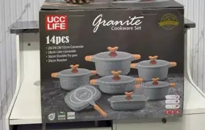 UCC Life 14pcs Diecast Cookware Set