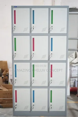 Office Storage Locker With Key – Secure Metal Cabinet
