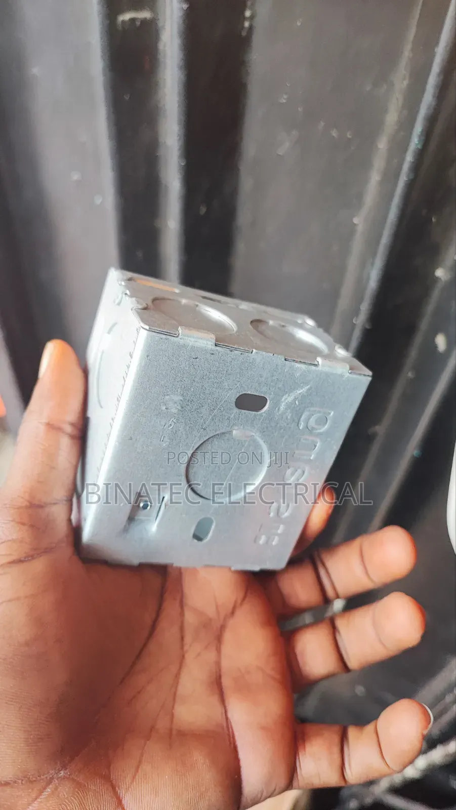 3x3 Deep Galvanized Conduit Box – Strong Durable Electrical Box