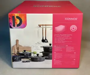 DONNOR 14pcs Nonstick Cookware Set