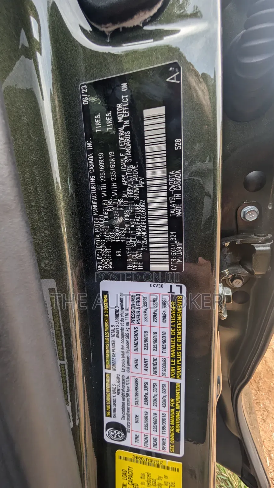 Lexus RX 2023 Green