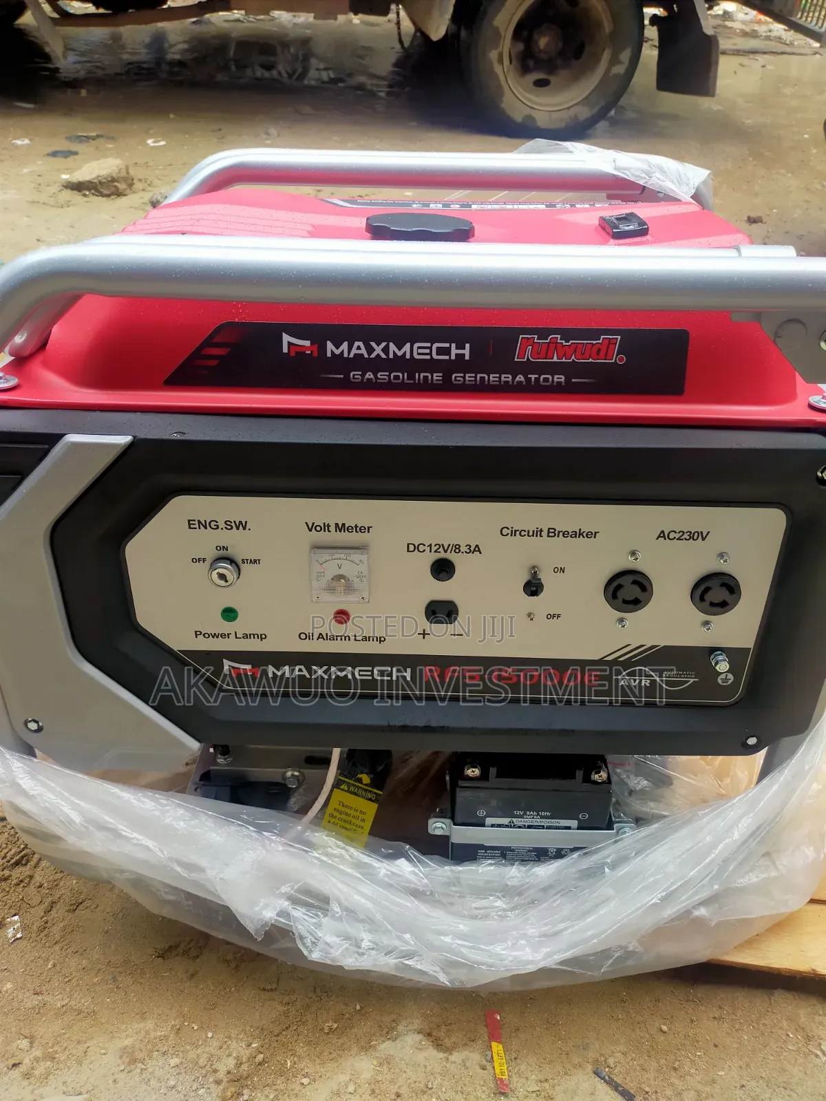 Maxmech Automatic Generator 11.3 Kva Copper Coil