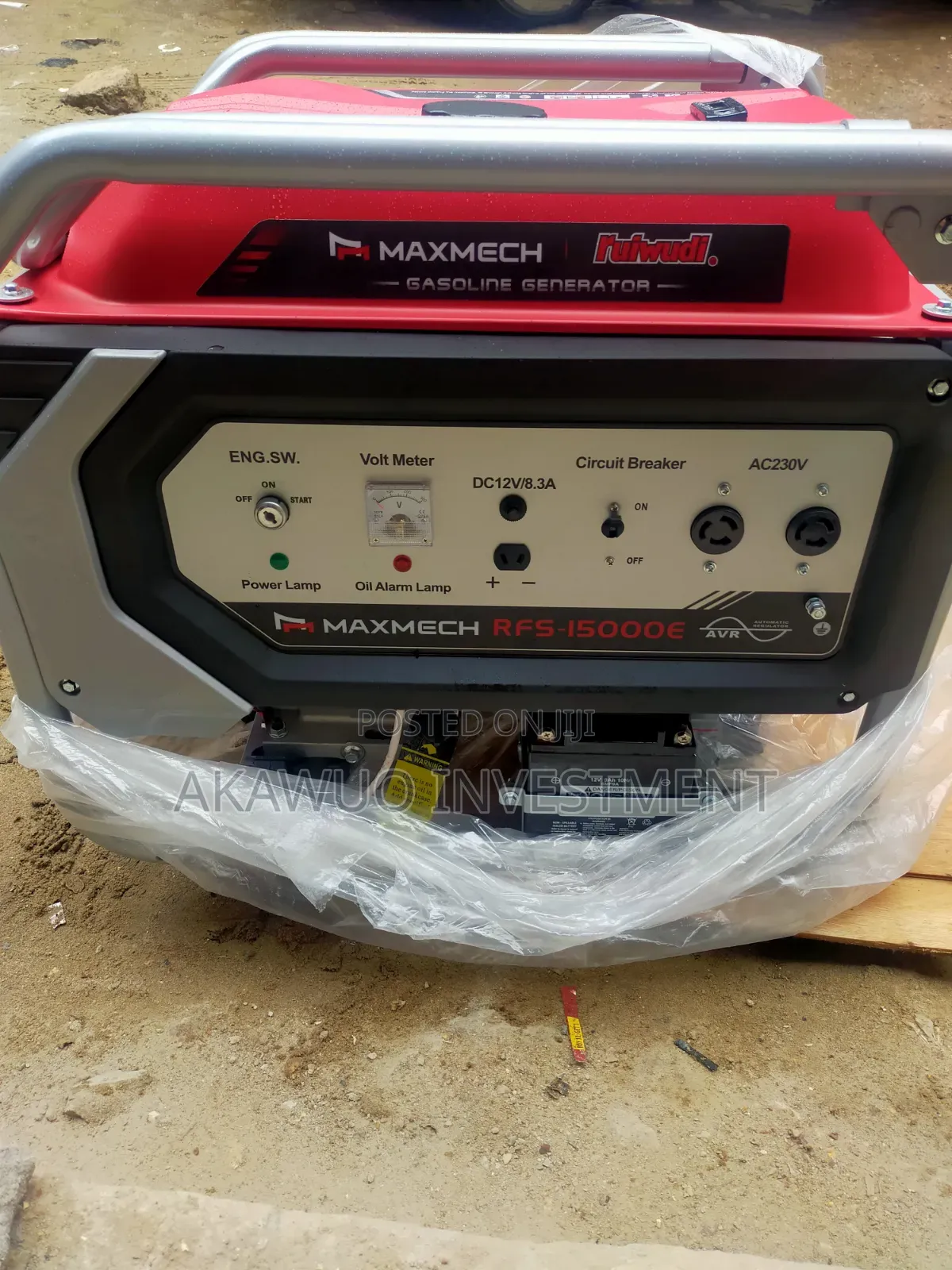 Maxmech Automatic Generator 11.3 Kva Copper Coil