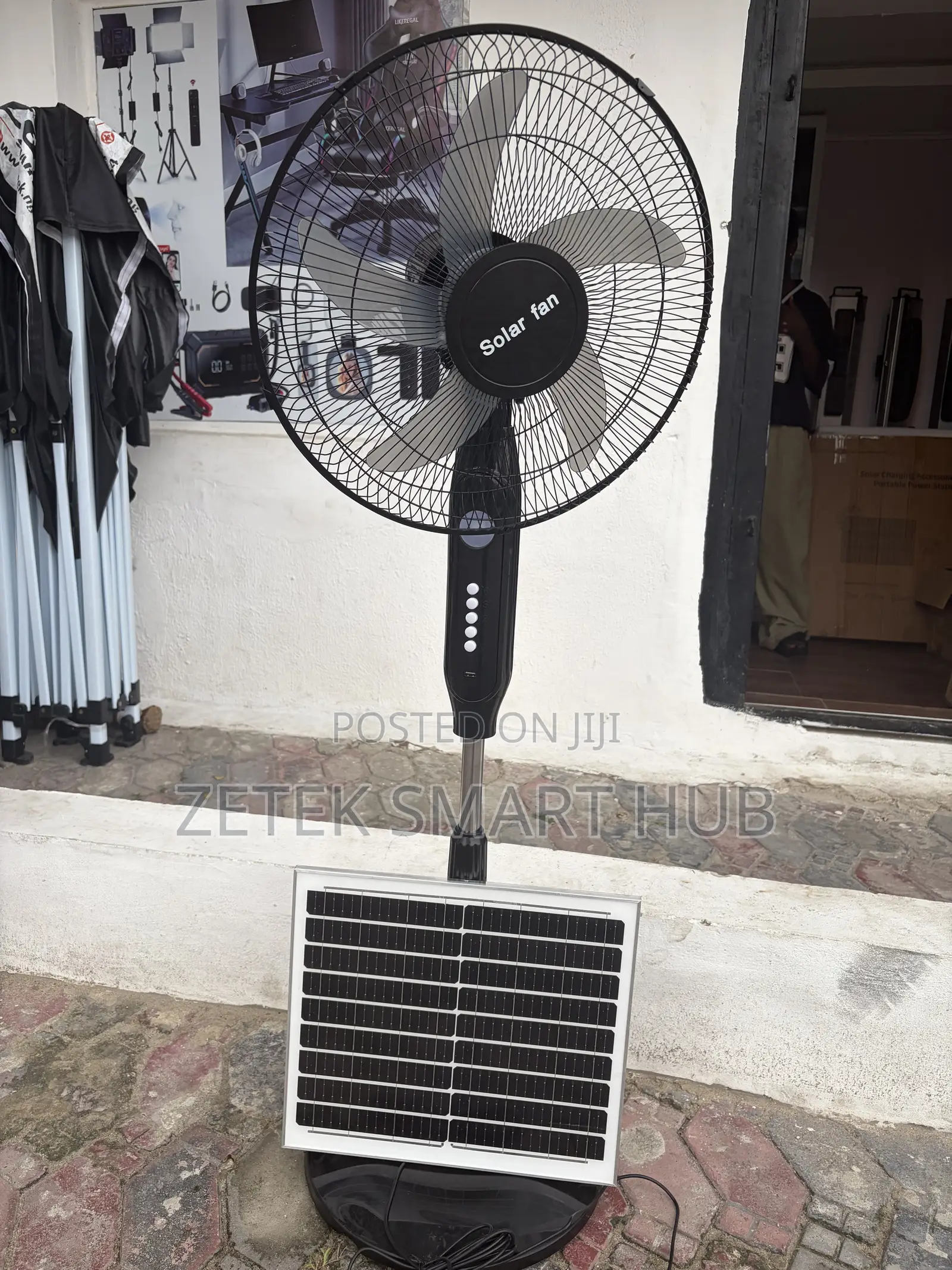 Solar Standing Fan