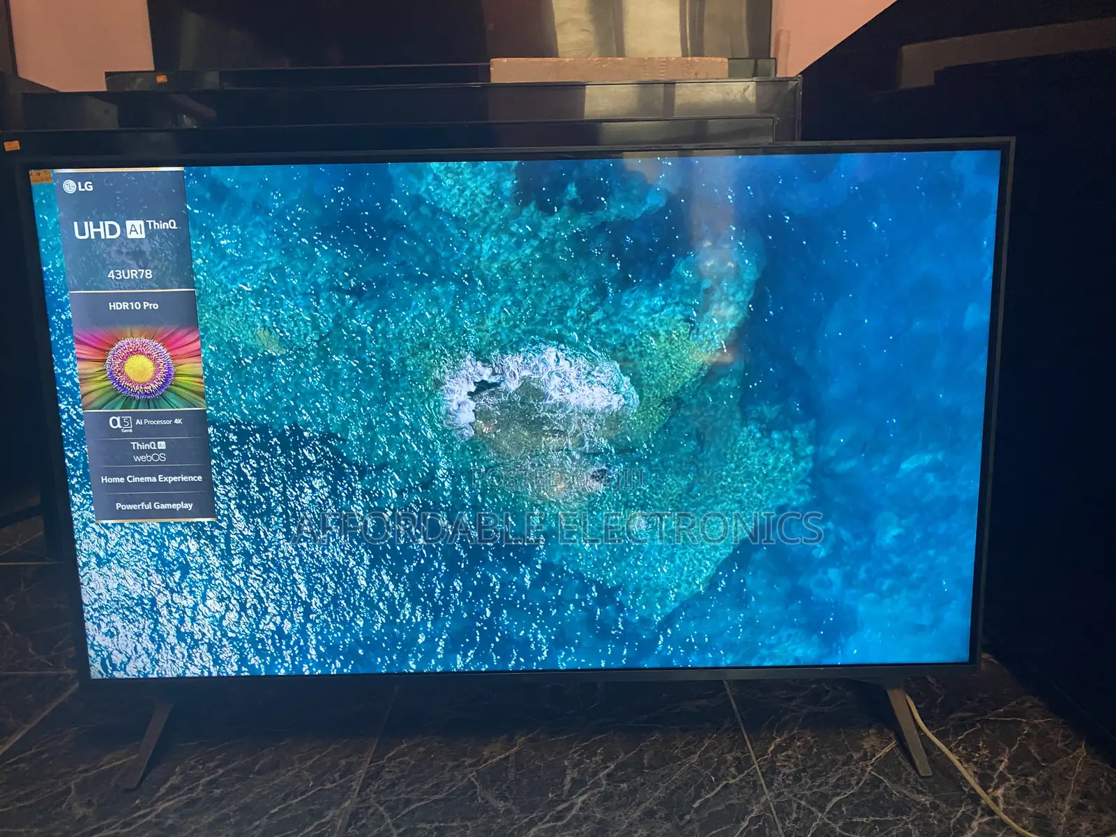 Latest 43” LG Uhd Display Smart TV