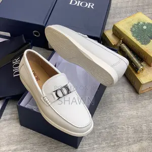 Christian Dior Leather Loafers