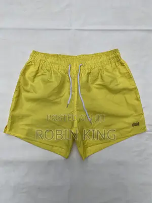 Topman Yellow Beach Shorts Swim Trunks Size Medium M