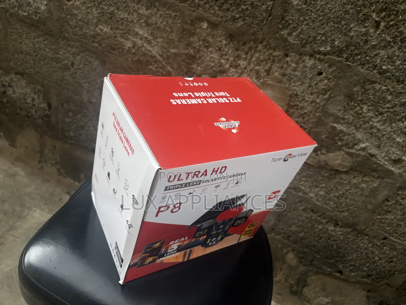 P9 12MP Solar Network PTZ Surveillance Camera