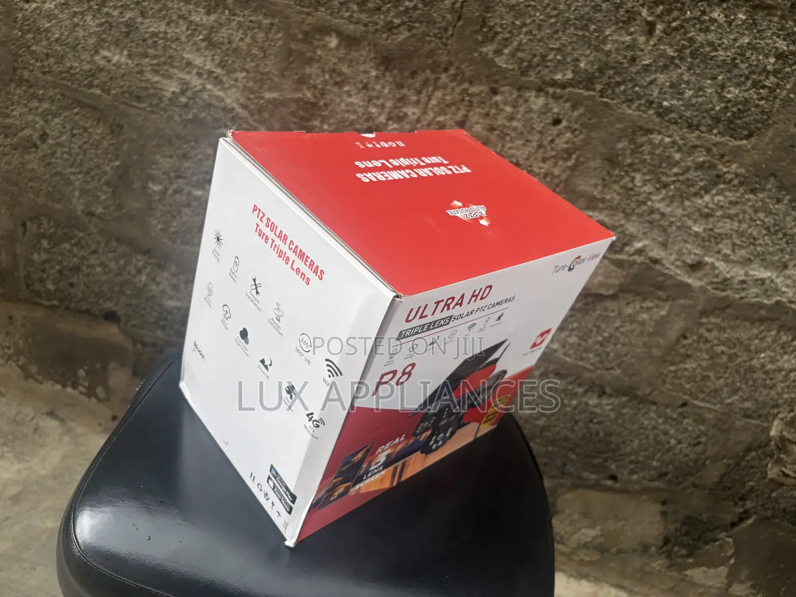 P9 12MP Solar Network PTZ Surveillance Camera