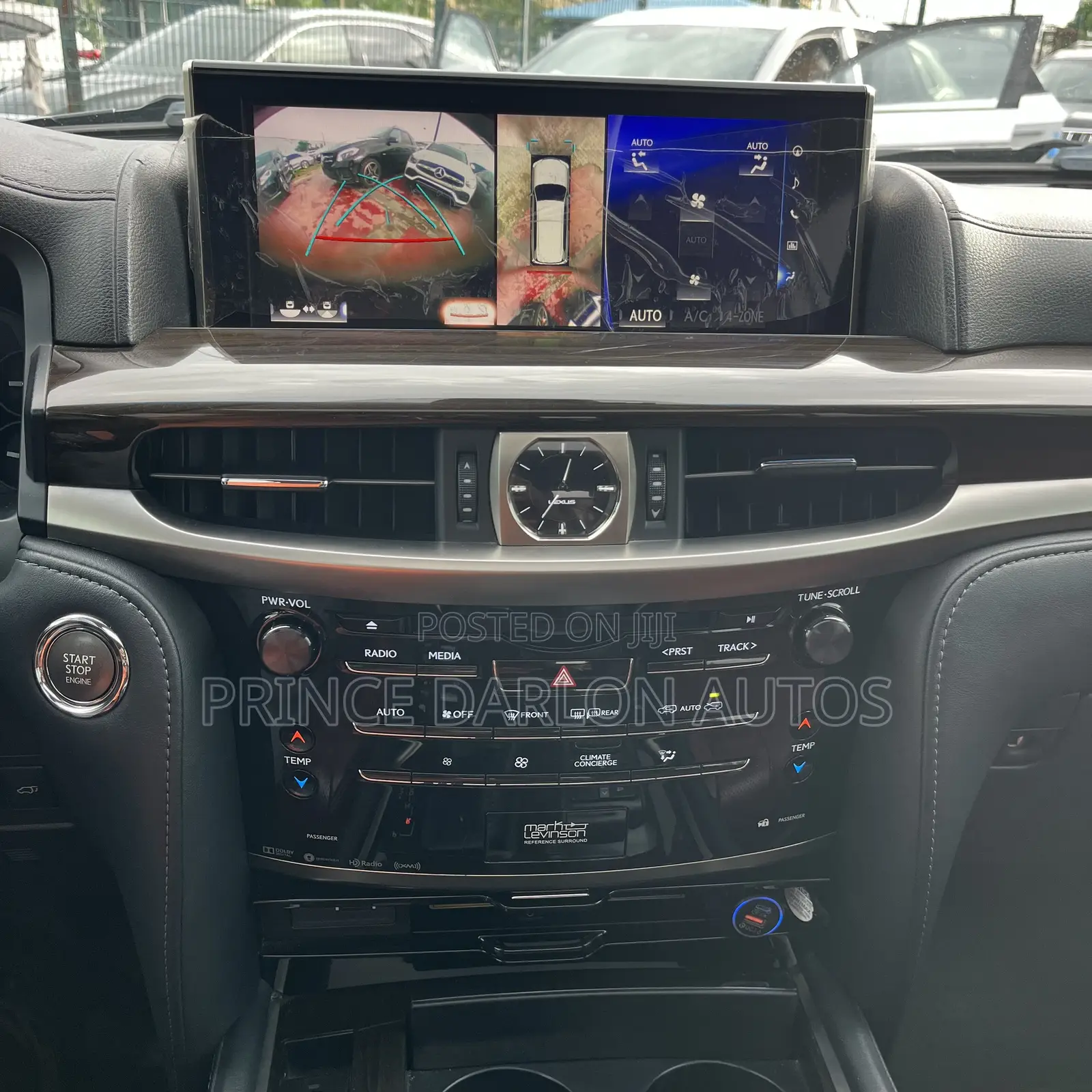 Lexus LX 570 AWD 2016 Black