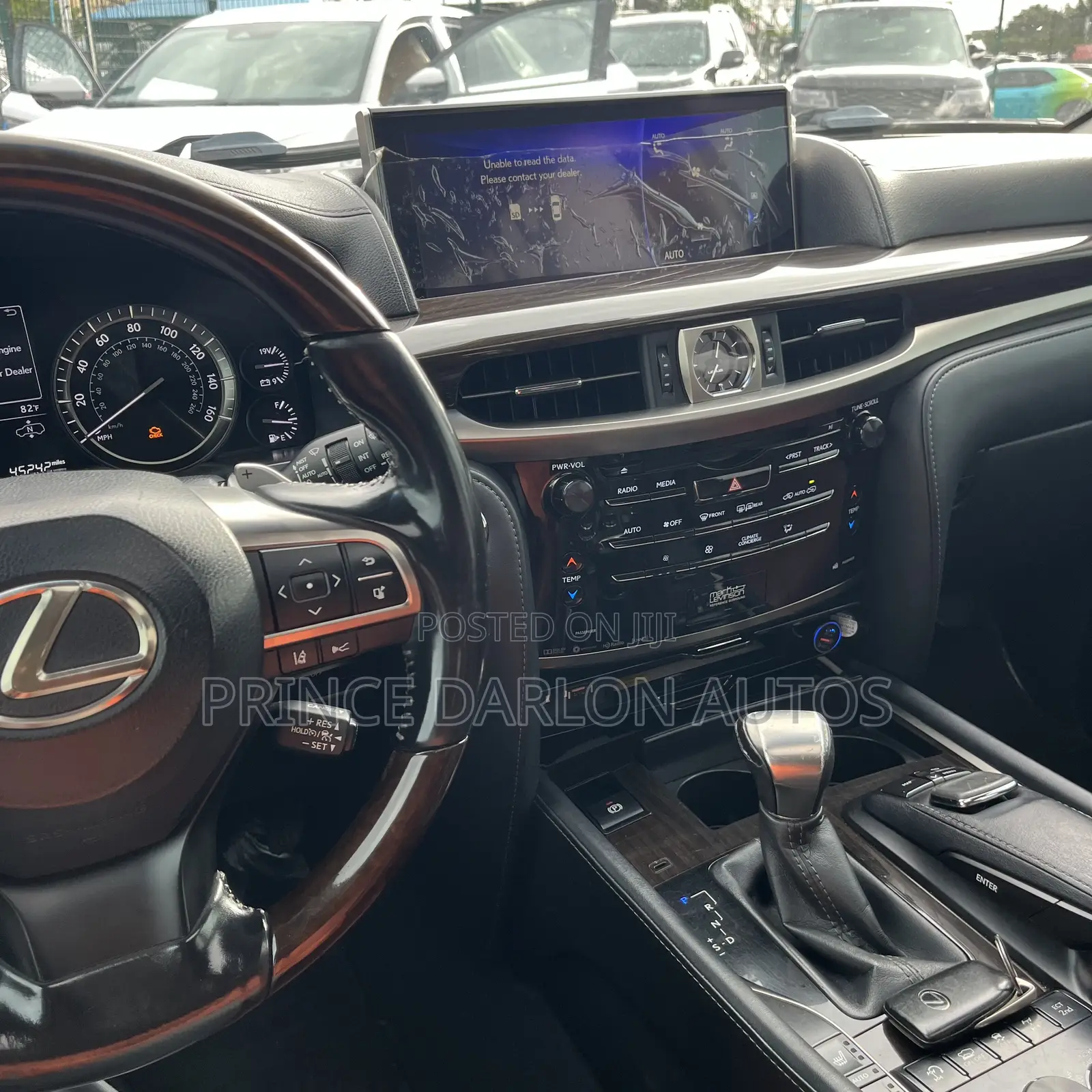 Lexus LX 570 AWD 2016 Black