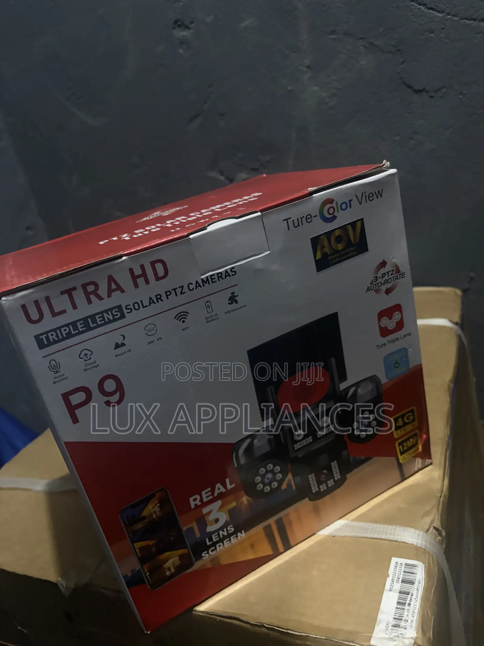 12MP P9 Cellular Solar Surveillance Camera