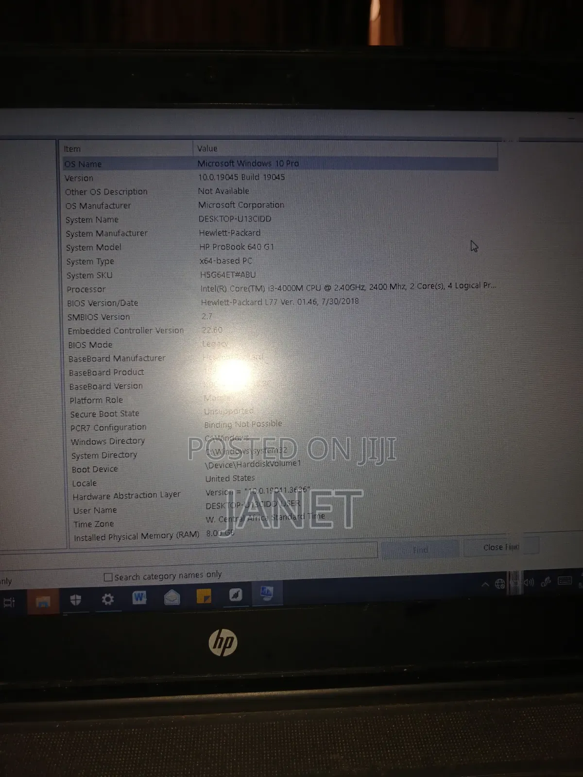 Laptop HP ProBook 640 G1 8GB Intel Core i3 HDD+SSD 500GB