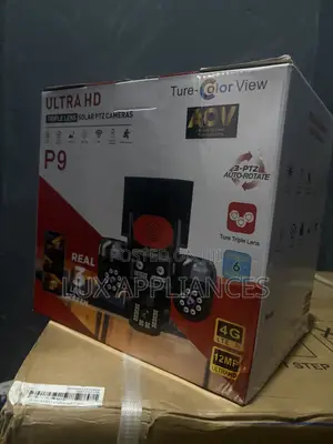 4G Connected P9 12MP Solar Security PTZ Camera
